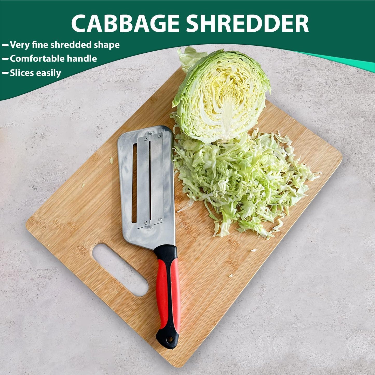 Couteaux de cuisine pour râper le chou.