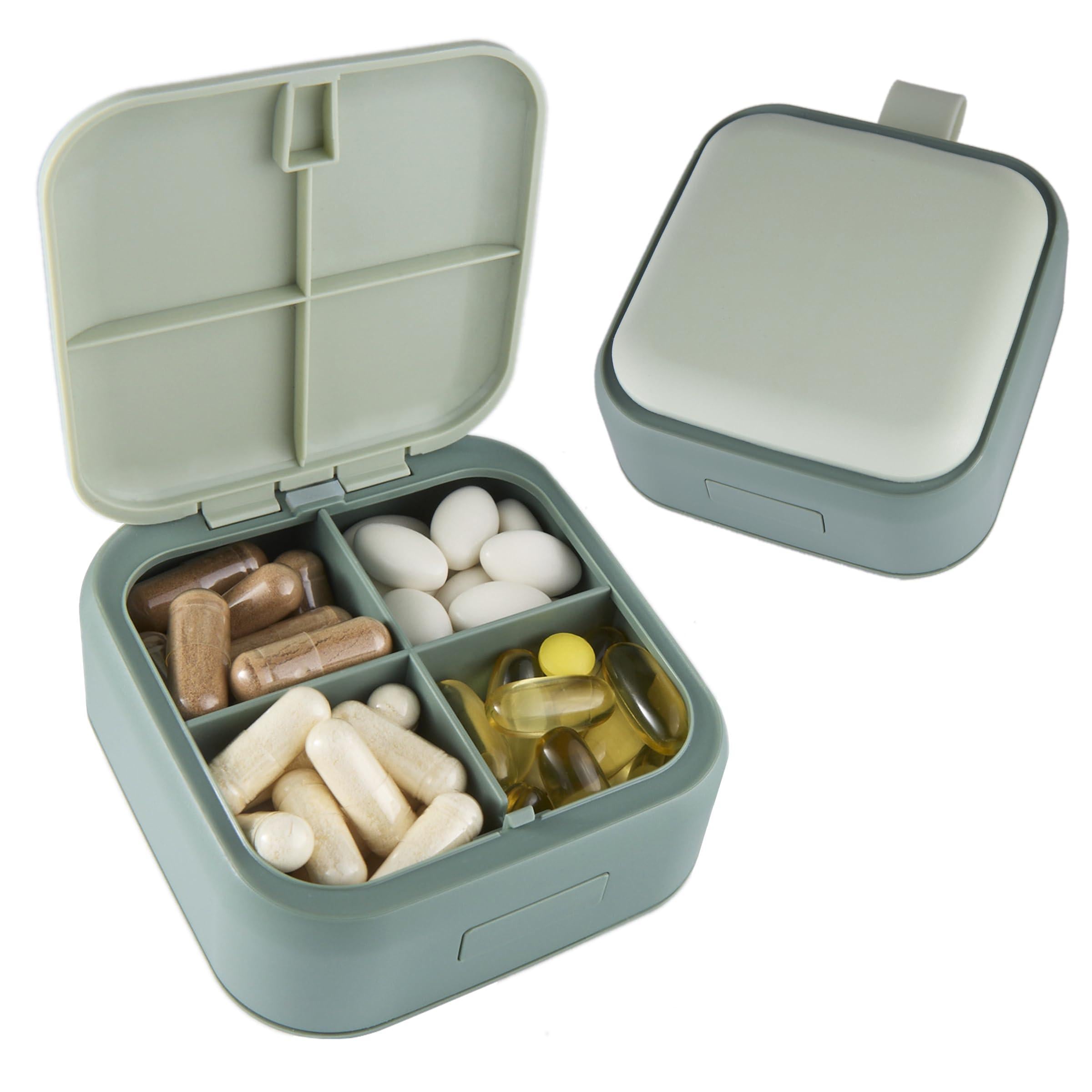 Organizador de medicamentos de bolsillo 