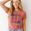 T-shirt Smiley de la Paix