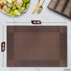 Placemats for Dining Table Set of 8 Table Mats Washable Placemats