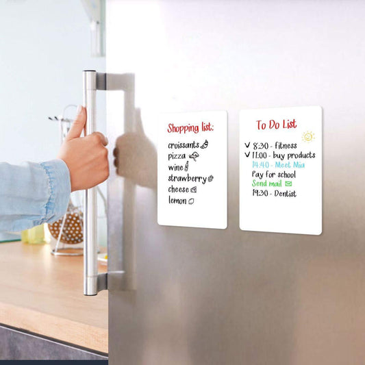 Magnetic Dry Erase Whiteboard – Wall-Mount or Desktop