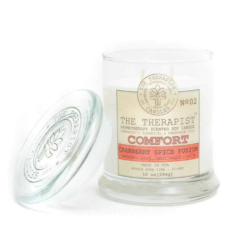 Cranberry Spice Candle for Cozy Aromatherapy