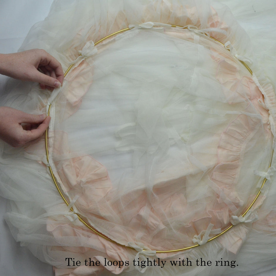 White Tulle Canopy
