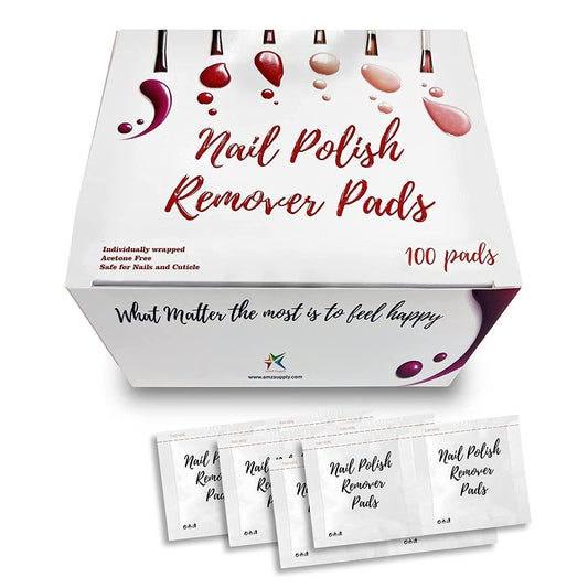 Nail Polish Remover Pads Pack of 100.