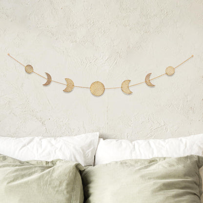 Moon Phases Wall Hanging Decor