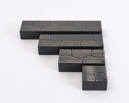 UNIT BRICKS 22 pcs Toddler Standard Unit Rocks Wooden Building Set