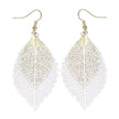 Rainbow Leaf Earrings