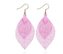 Rainbow Leaf Earrings
