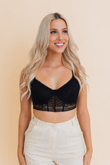 Chic Contours Lace Longline Bralette w/ Underline