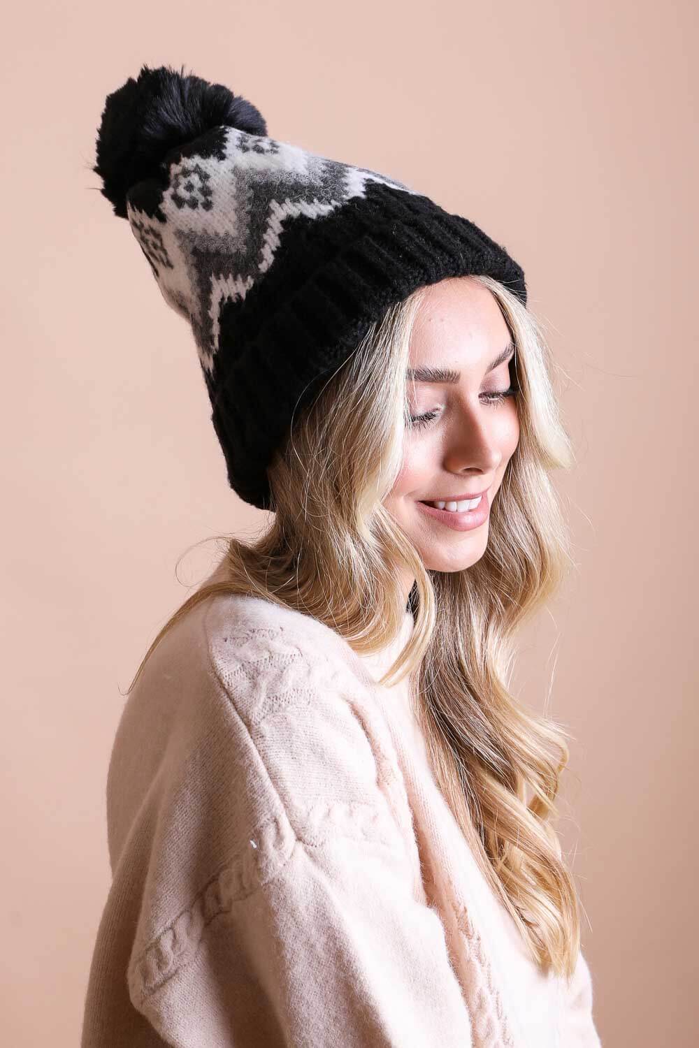 Winter Pom Beanie