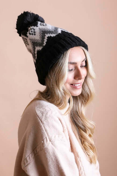 Winter Pom Beanie