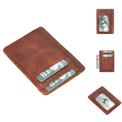 Leather Card Holder and Wallet Unisex