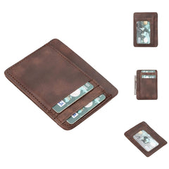 Leather Card Holder and Wallet Unisex