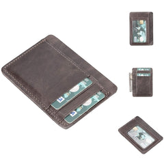 Leather Card Holder and Wallet Unisex