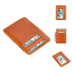 Leather Card Holder and Wallet Unisex