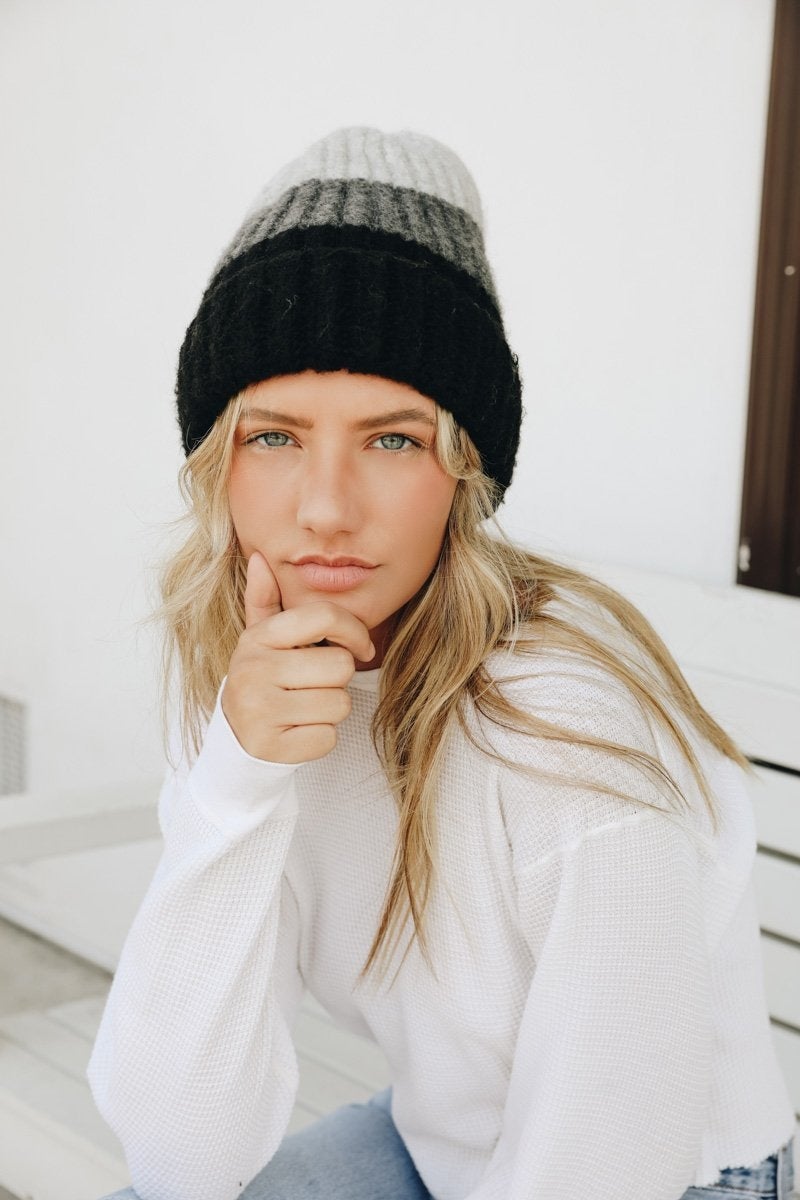 Color Knit Beanie