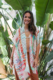 Kimonos colorés éclaboussés.