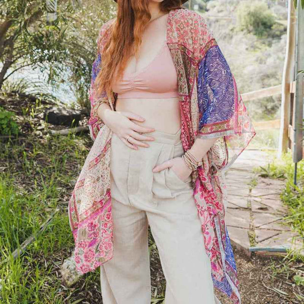 Bohemian Velvet Kimono