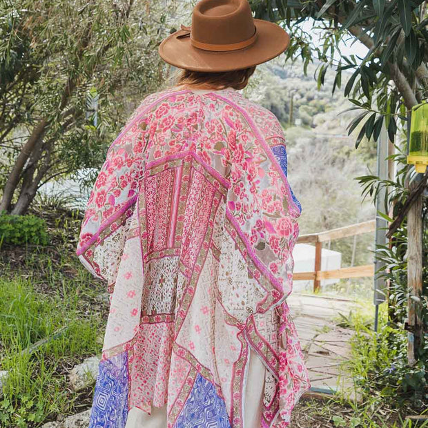 Bohemian Velvet Kimono