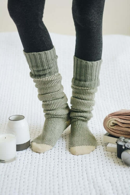 Ribbed Lounge Socks