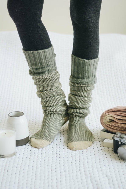 Ribbed Lounge Socks