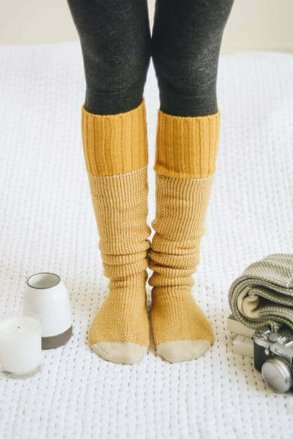 Ribbed Lounge Socks