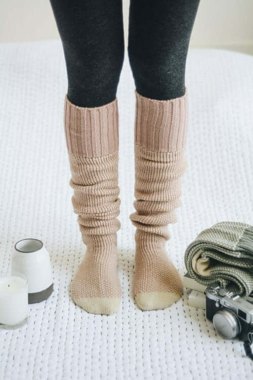 Ribbed Lounge Socks