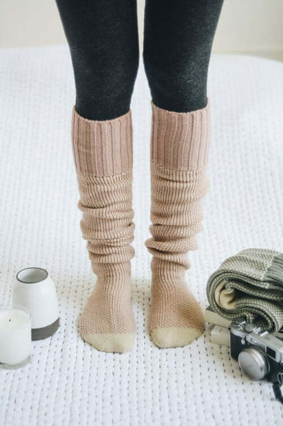 Ribbed Lounge Socks