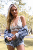 Crochet Daisy Bralette