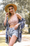 Crochet Daisy Bralette