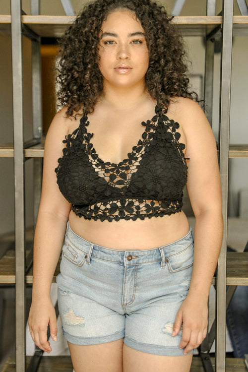 Crochet Daisy Bralette