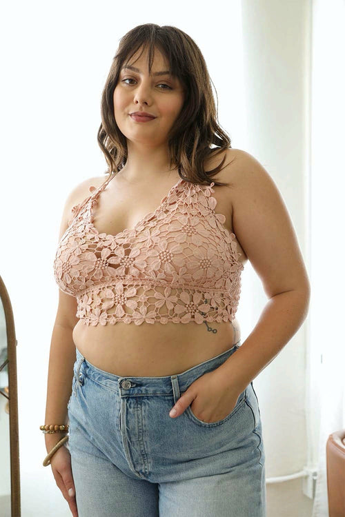 Crochet Daisy Bralette