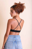 Women Crochet Lace Halter Neck Crop Top – Sleeveless Boho Bralette