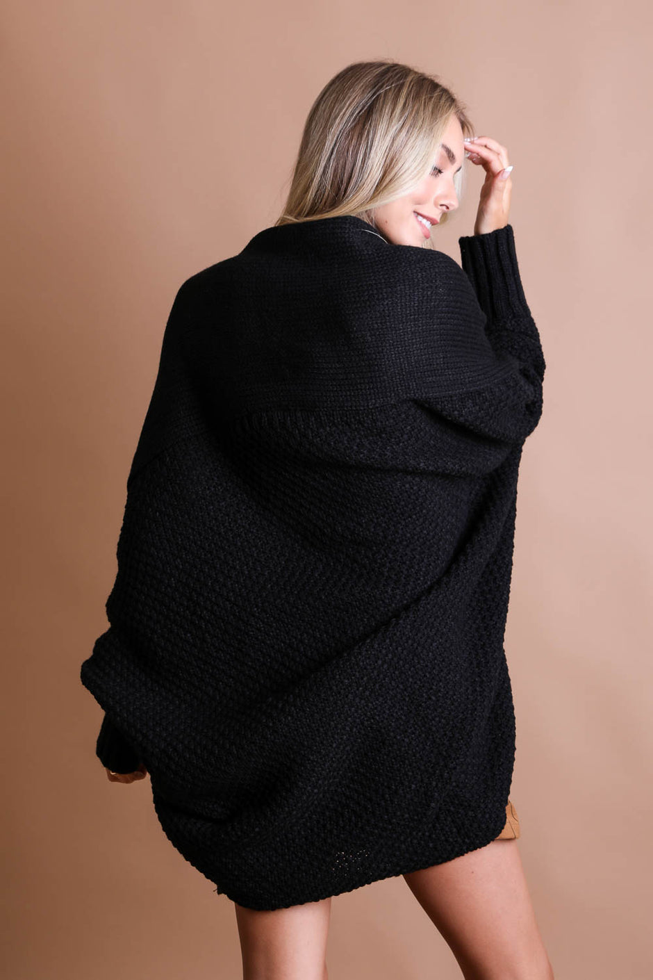 Bat Wing Knit Cardigan