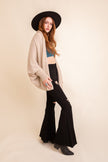 Bat Wing Knit Cardigan