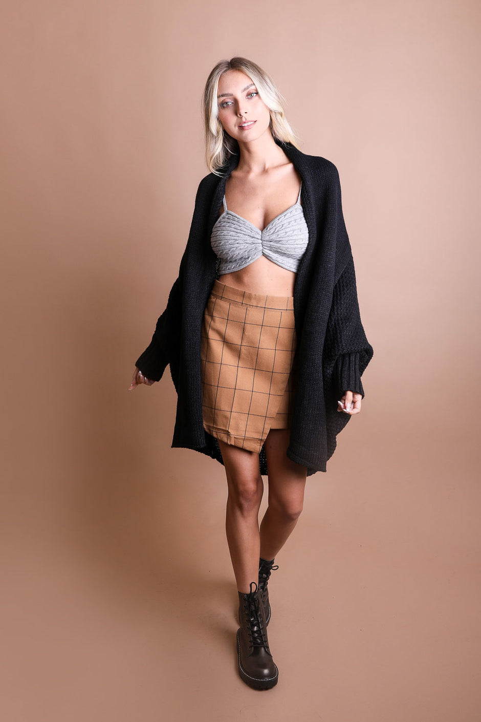 Bat Wing Knit Cardigan