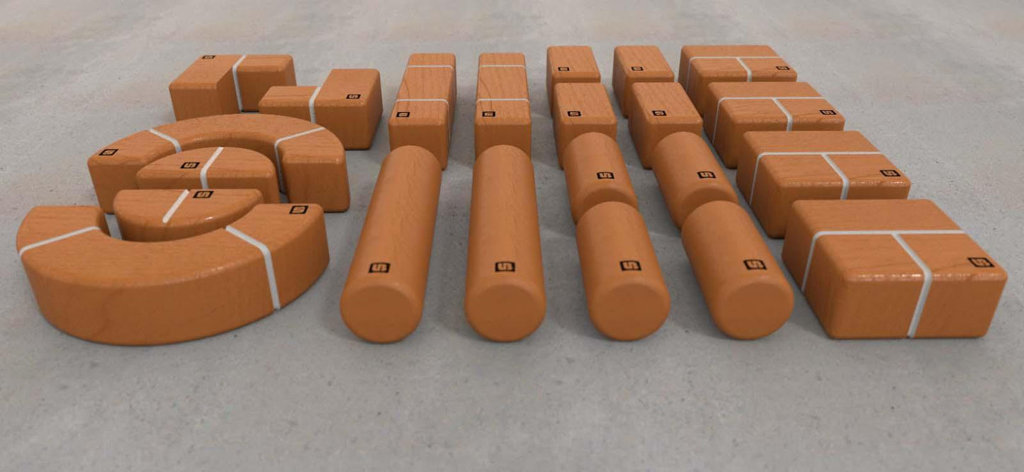 22-Piece Toddler Brick Set