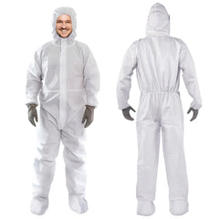 AMZ Medical Supply Disposable Coveralls for Men & Women X Large. 5