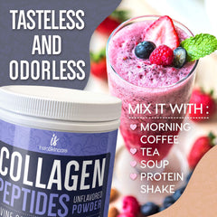 Collagen Peptides Powder for Women Hydrolyzed Collagen Protein Powder