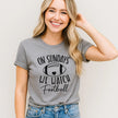 Camiseta de fútbol del domingo