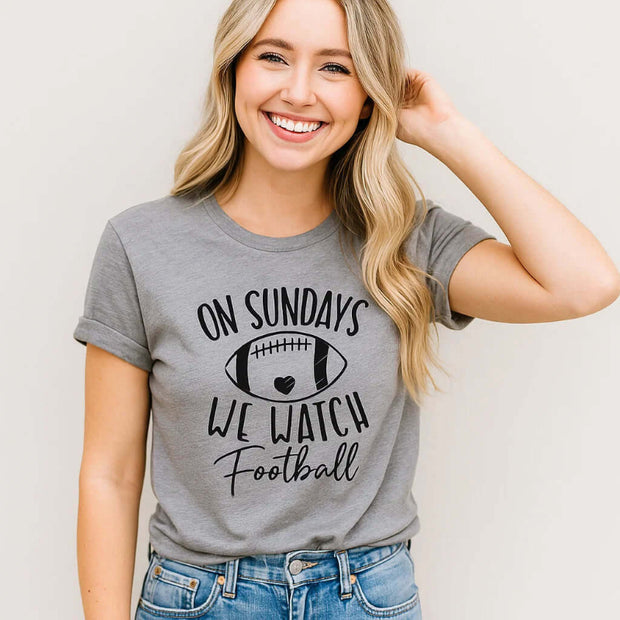 T-shirt de football du dimanche