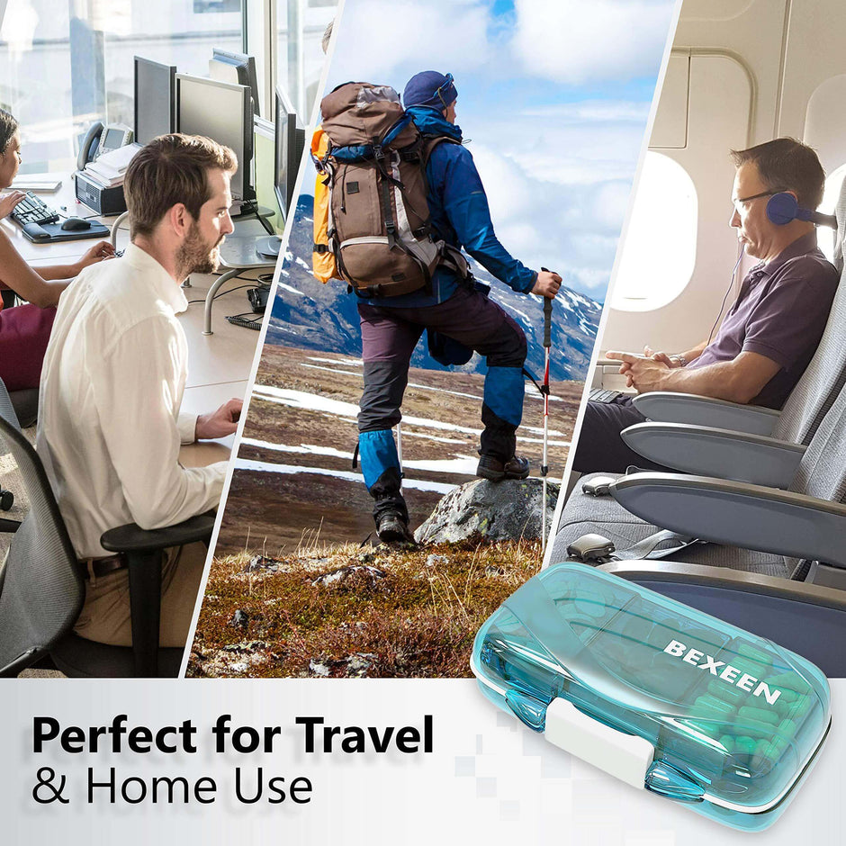 Organizadores de pastillas a prueba de humedad