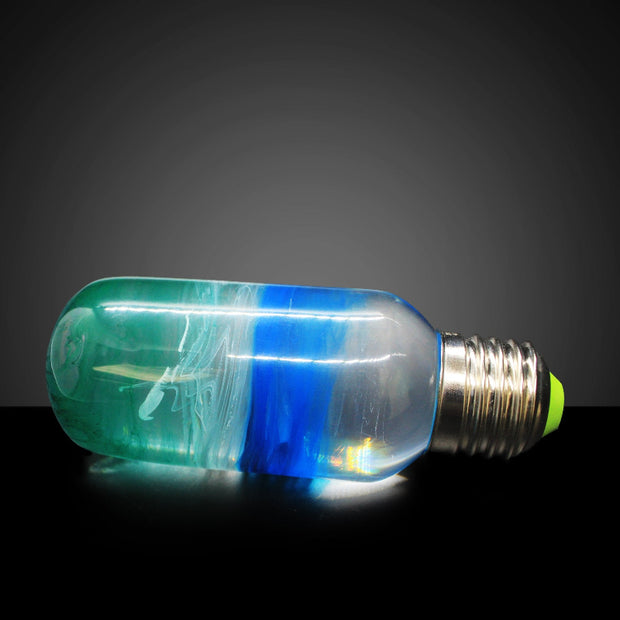 EP LIGHT Resin LED Decorative Lamp with Wooden Base