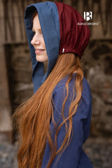 Bonnet Dagmar Bordeaux/Bleu Pastel