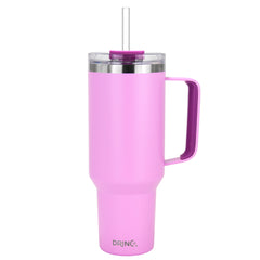 Drinco 40oz BugSur Tumbler with Handle (Lavender)