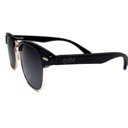Midnight Bamboo Shades
