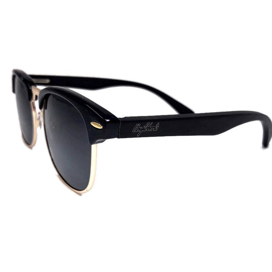 Midnight Bamboo Shades