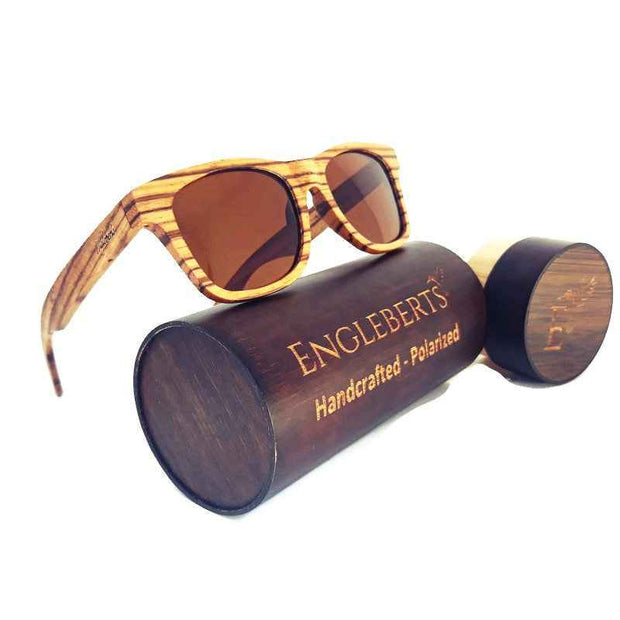 Engleberts Zebrawood Sunglasses
