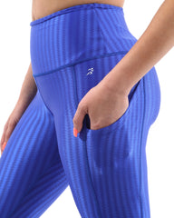 Firenze Activewear Leggings - Blue [MADE IN ITALY]