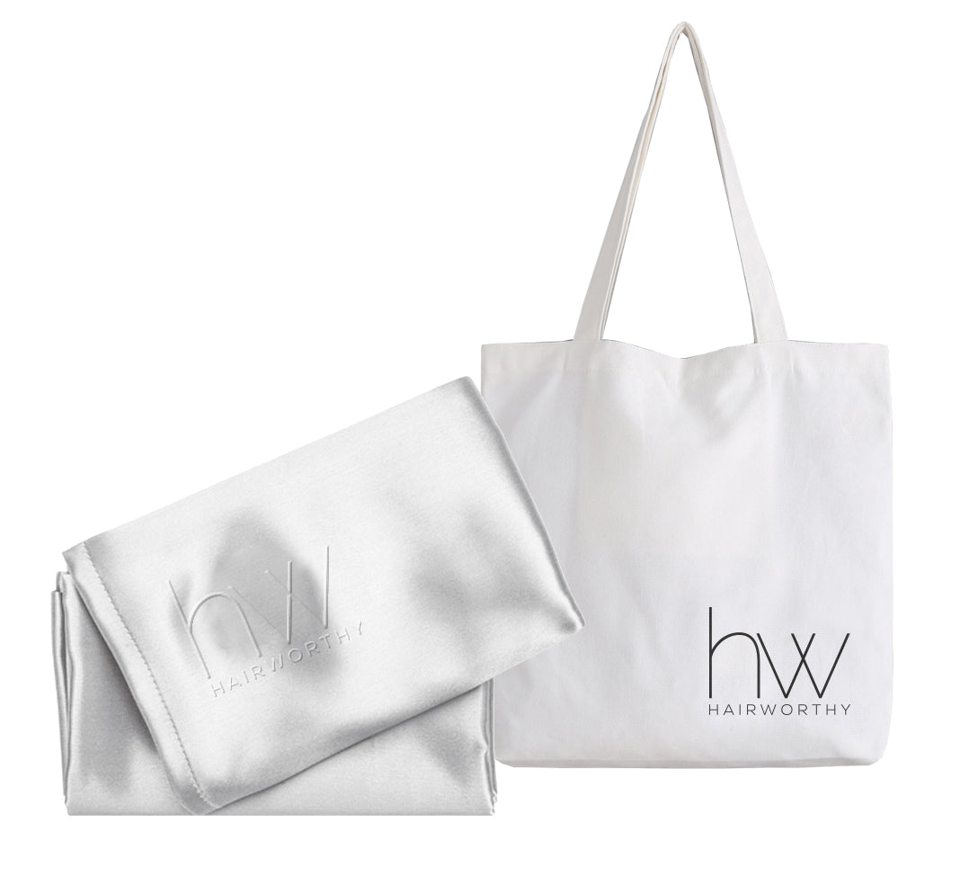 Funda de almohada de seda Hairworthy.